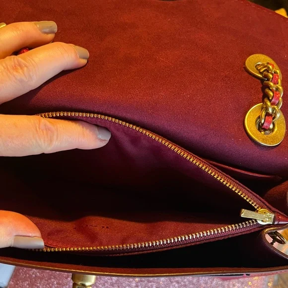 🌹  NEW WITH TAG COACH PARKER COLORBLOCK SHOULDER BAG - Picture 6 of 12